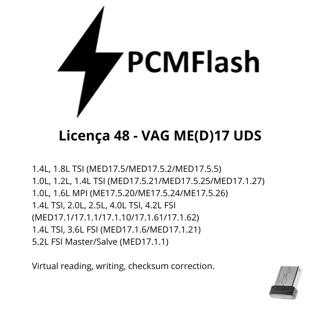 Dongle PCM Flash - Liçencas PCM (01 a 98) | OBD 2 TRUCK