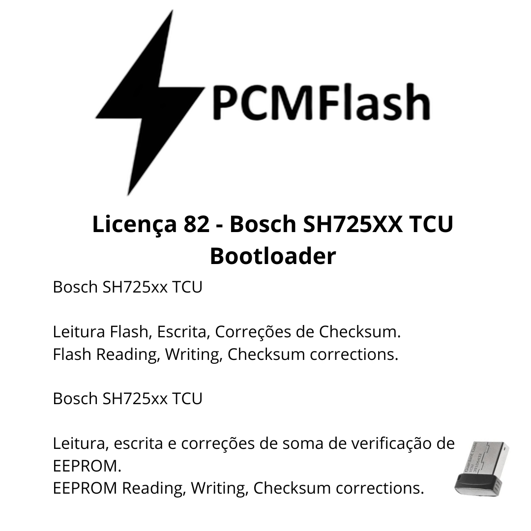 Dongle PCM Flash - Liçencas PCM (01 a 98) | OBD 2 TRUCK