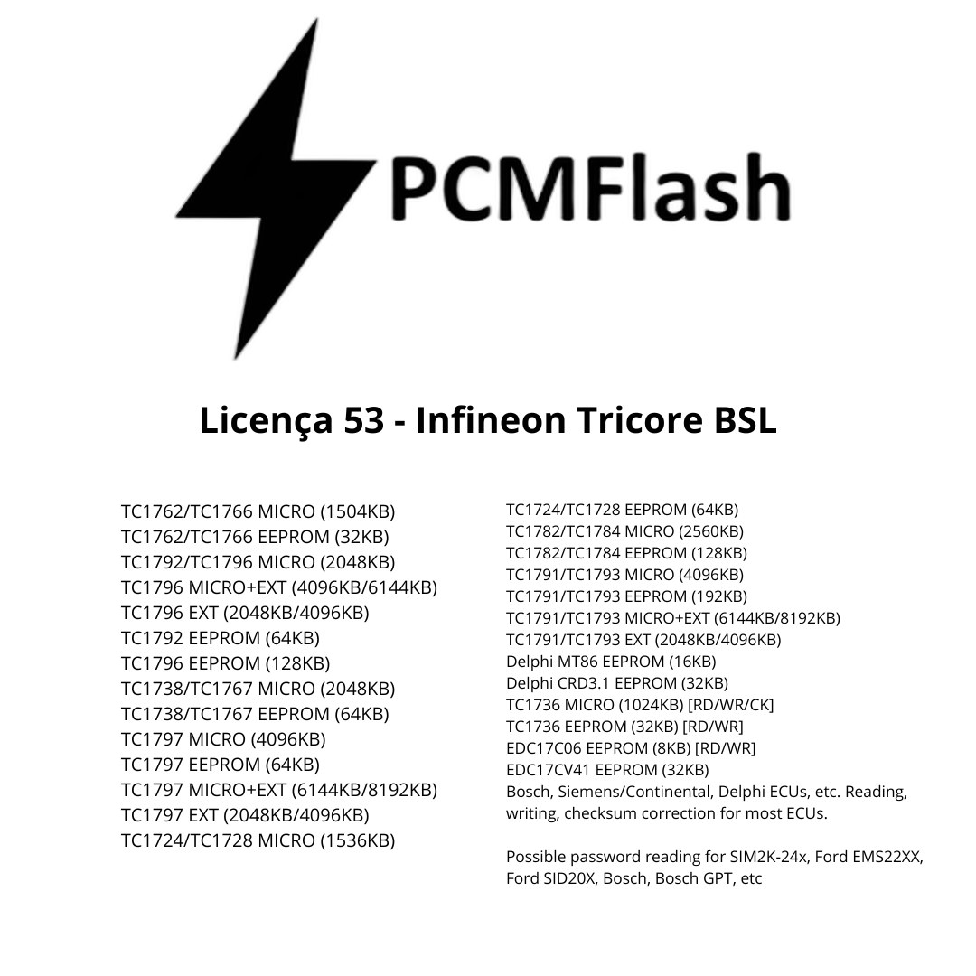 Dongle PCM Flash - Liçencas PCM (01 a 98) | OBD 2 TRUCK