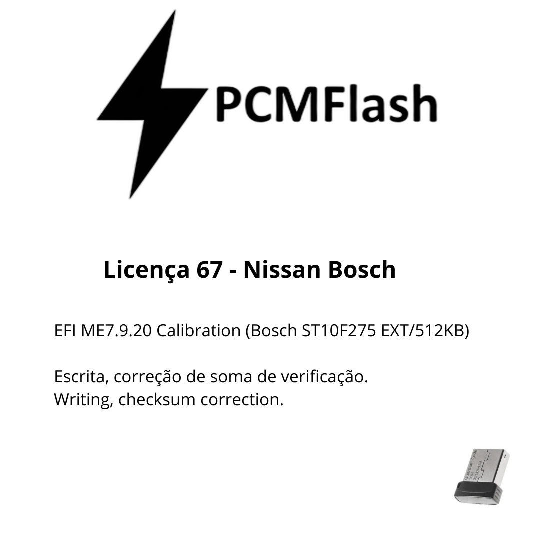 Dongle PCM Flash - Liçencas PCM (01 a 98) | OBD 2 TRUCK
