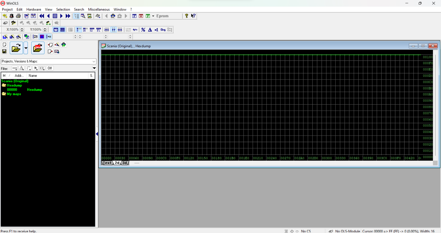 WinOLS 2.24 Editing Software: Master ECU Programming