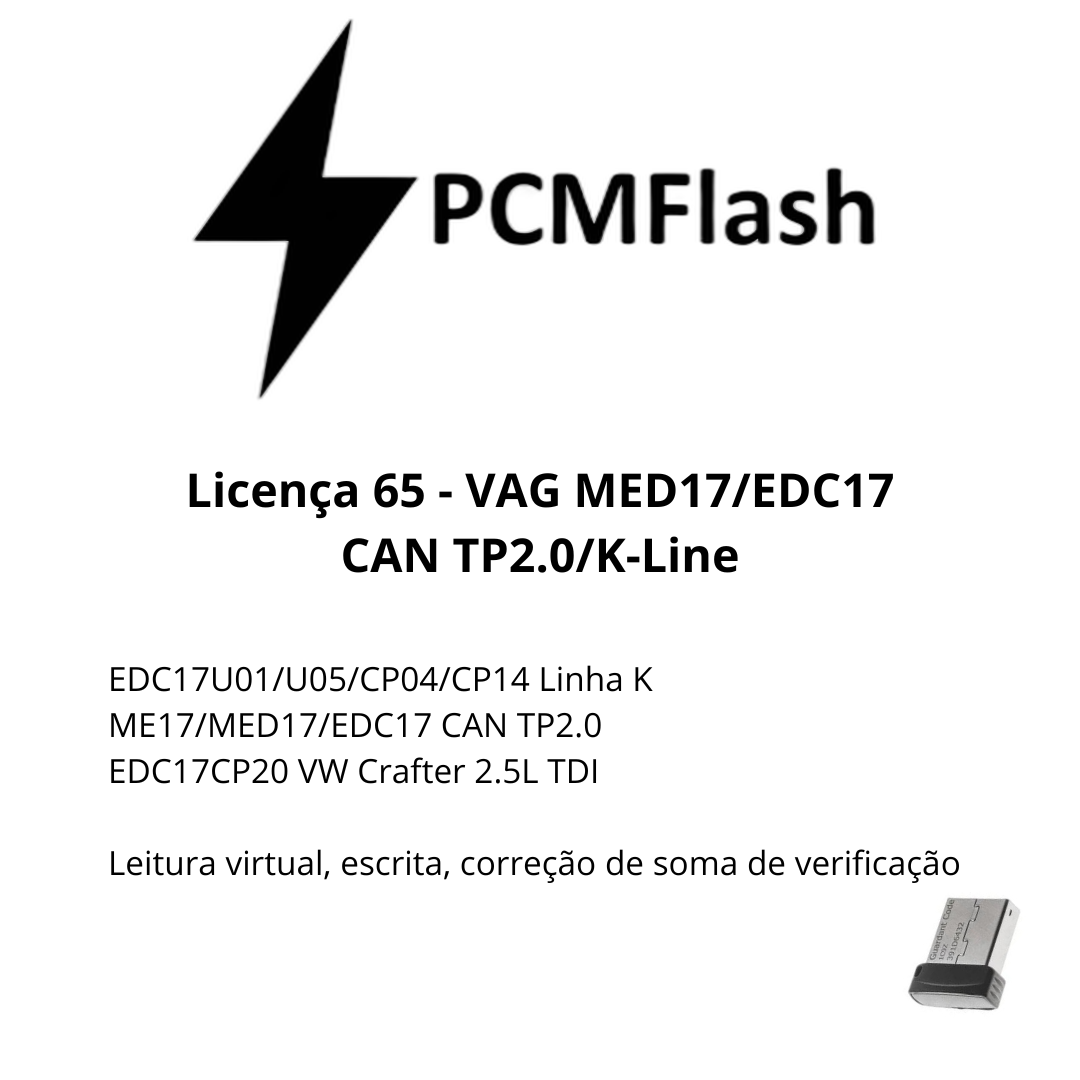 Dongle PCM Flash - Liçencas PCM (01 a 98) | OBD 2 TRUCK