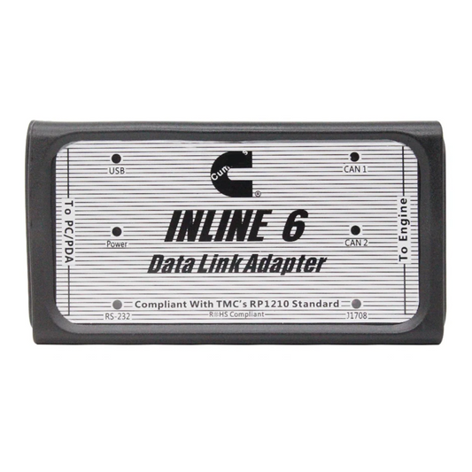 Scanner Inline 6 – Diagnóstico e Programação para Veículos e Motores Cummins