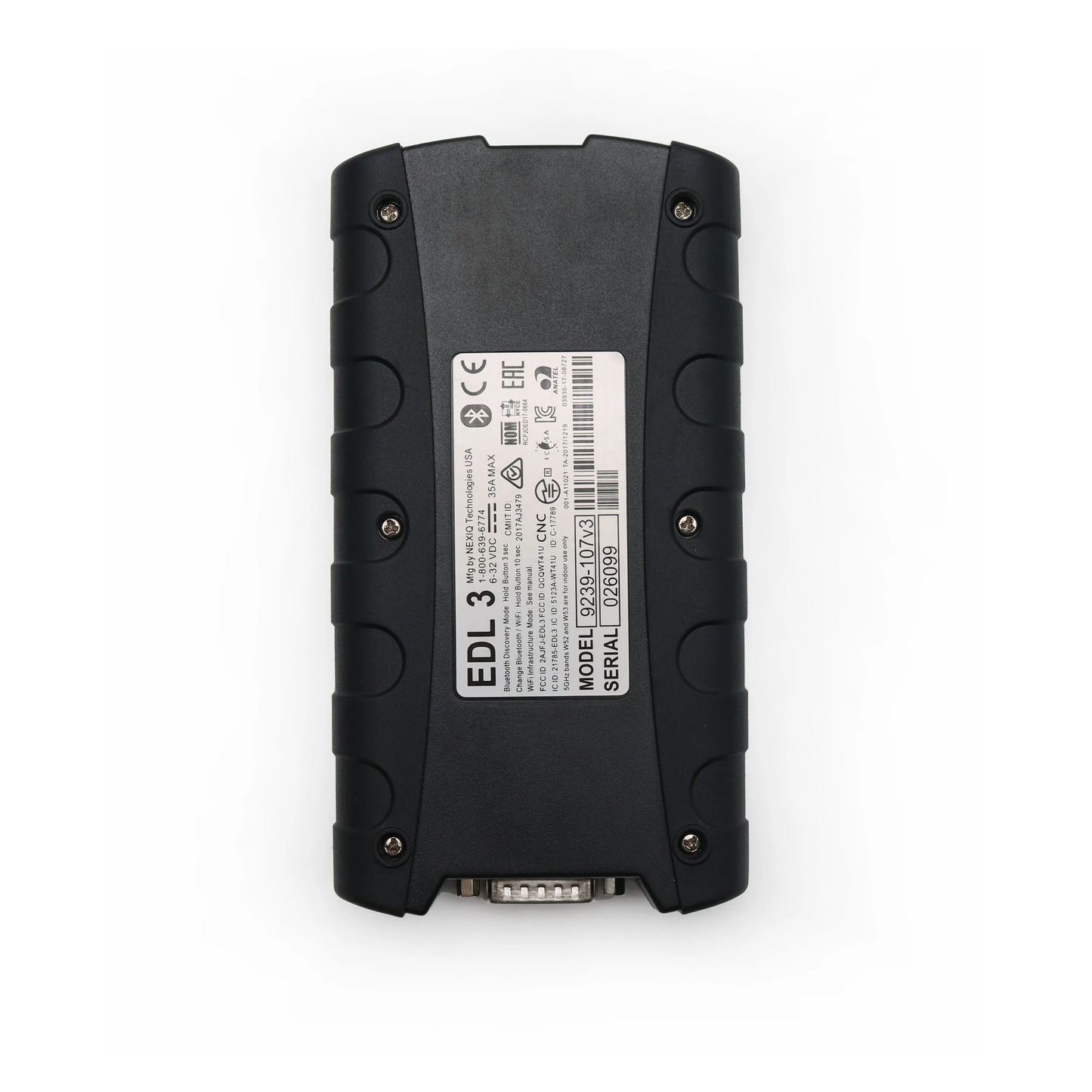 Escáner adaptador JD EDL V3: herramienta de diagnóstico avanzada para tractores y maquinaria agrícola John Deere