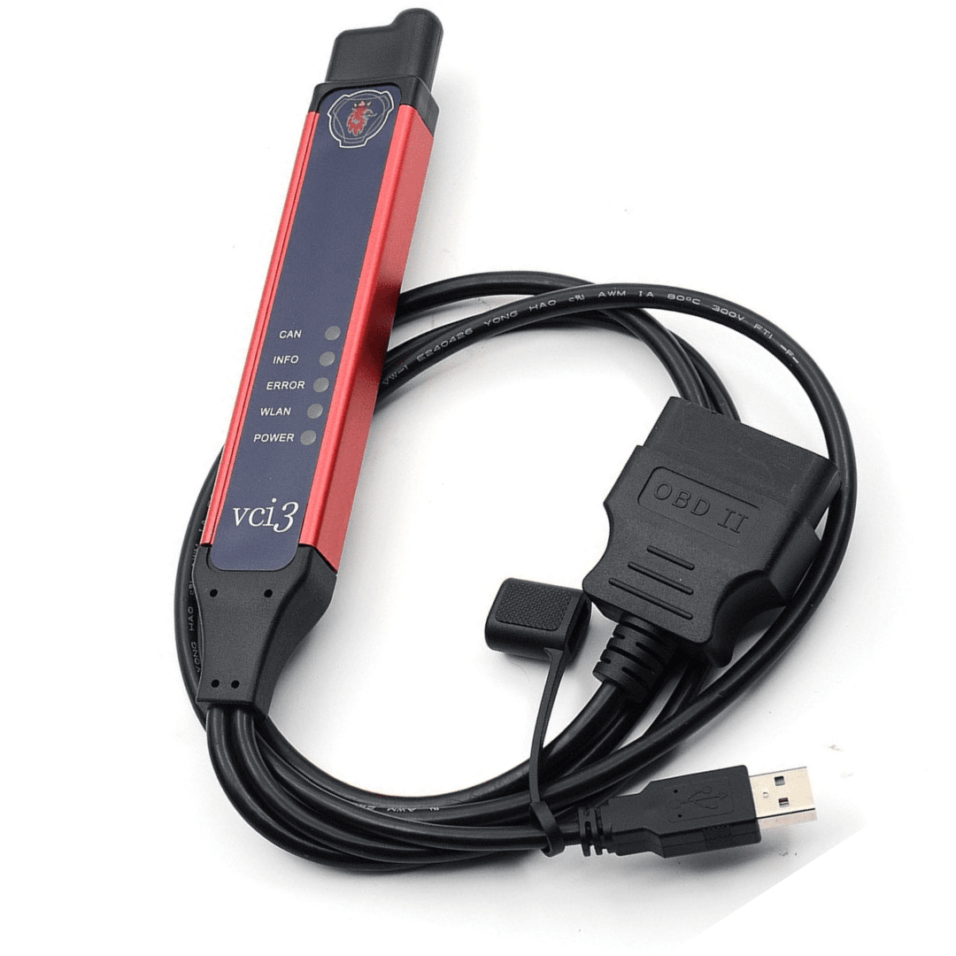 Scanner Scania VCI3 Full Chip – Interface de Diagnóstico para Veículos e Motores Scania
