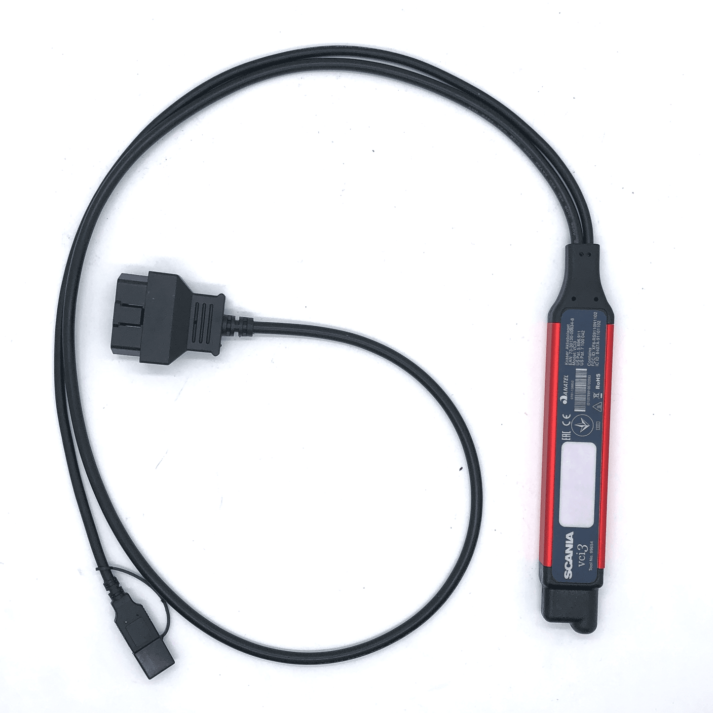 Scanner Scania VCI3 Full Chip – Interface de Diagnóstico para Veículos e Motores Scania