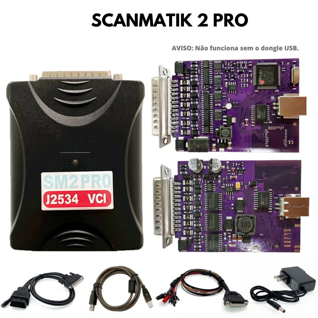 Scanmatik 2 PRO + PCMFlash 67 in 1 - Multibrand Scanner for 