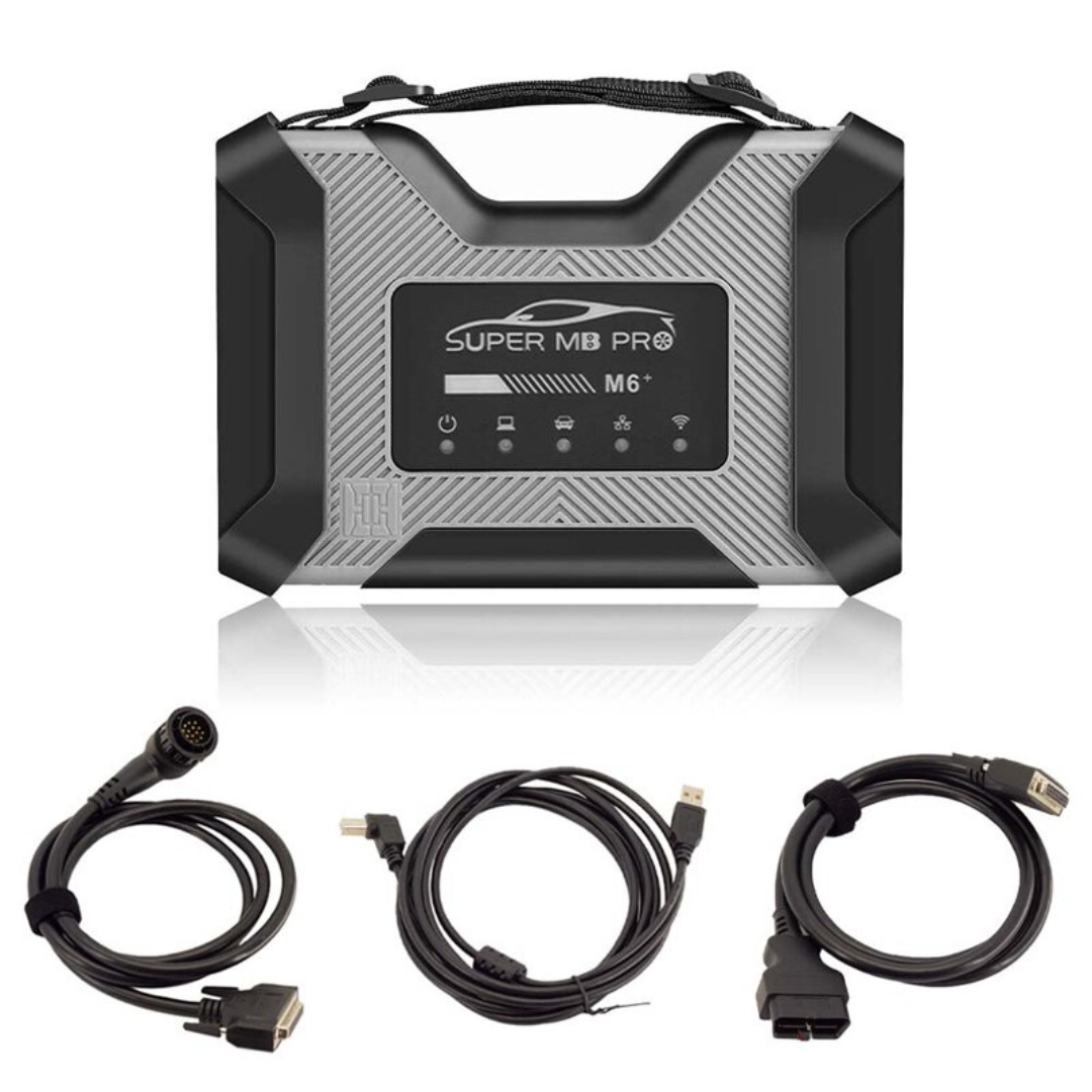 Scanner MB Super Pro M6 – Diagnóstico Multimarca para Mercedes-Benz e BMW