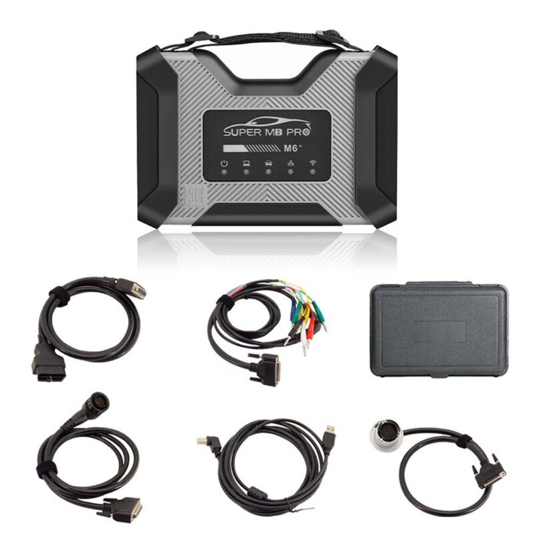 Scanner MB Super Pro M6 – Diagnóstico Multimarca para Mercedes-Benz e BMW