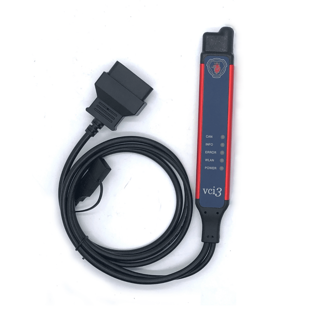 Scanner Scania VCI3 Full Chip – Interface de Diagnóstico para Veículos e Motores Scania