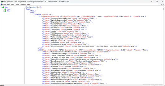 XML SOPS Editor: Modifique Mais de 300 Parâmetros na ECU com Facilidade