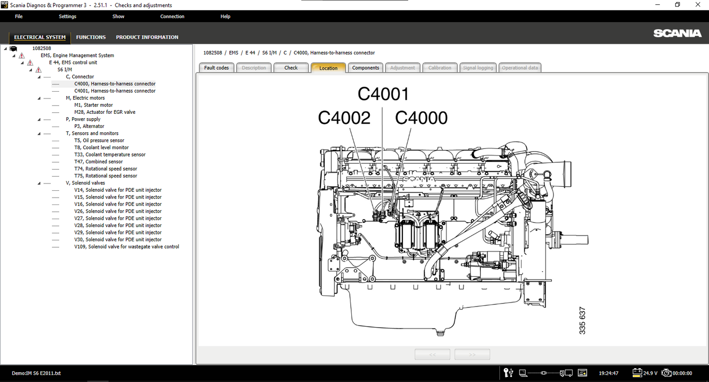 Scania Diagnos & Programmer 3 (SDP3 2.65) Versão Marinho e Industrial - Instalação via TeamViewer.