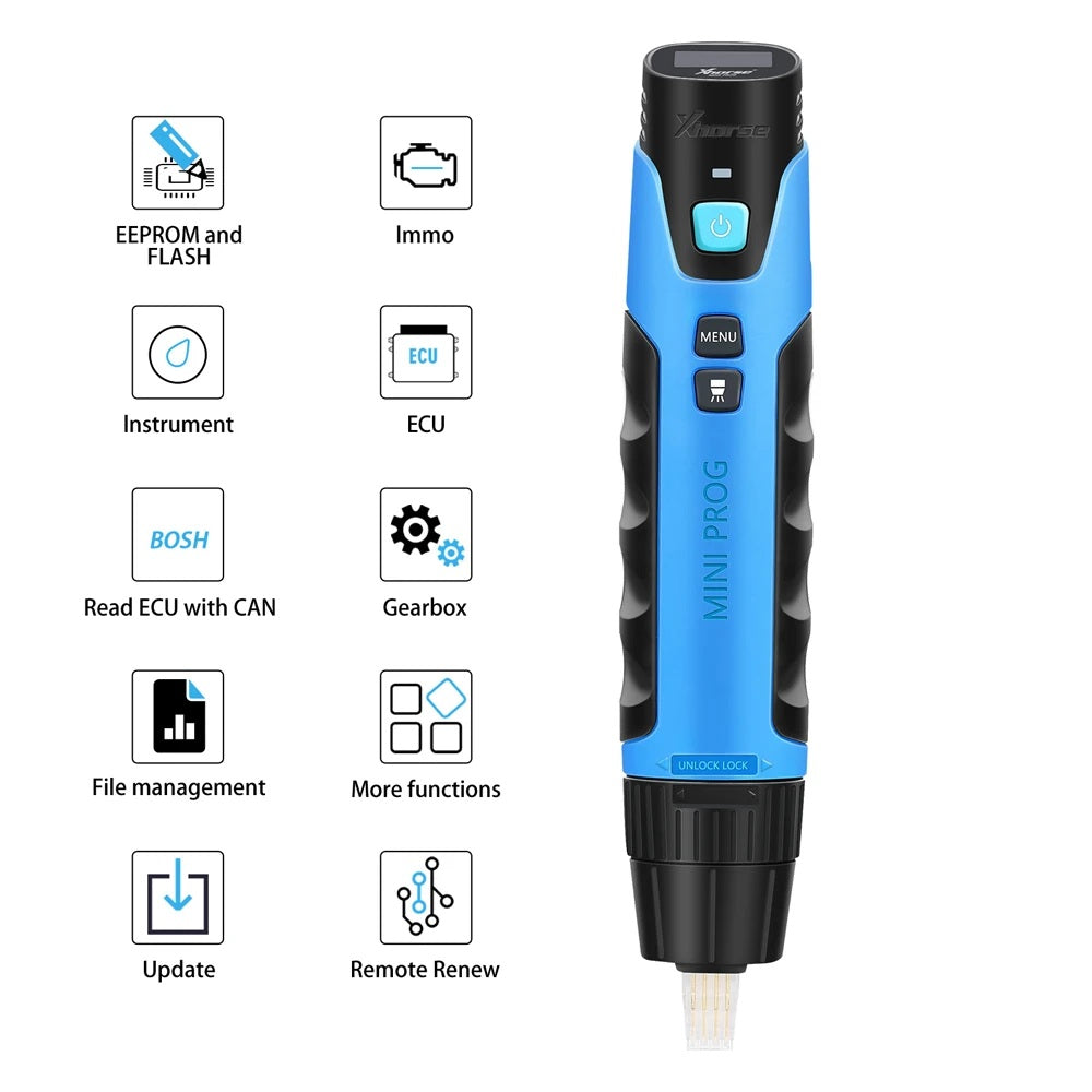 VVDI MINI Prog Programmer - Programador Sem Solda com Conexão via APP para iOS e Android | OBD 2 TRUCK