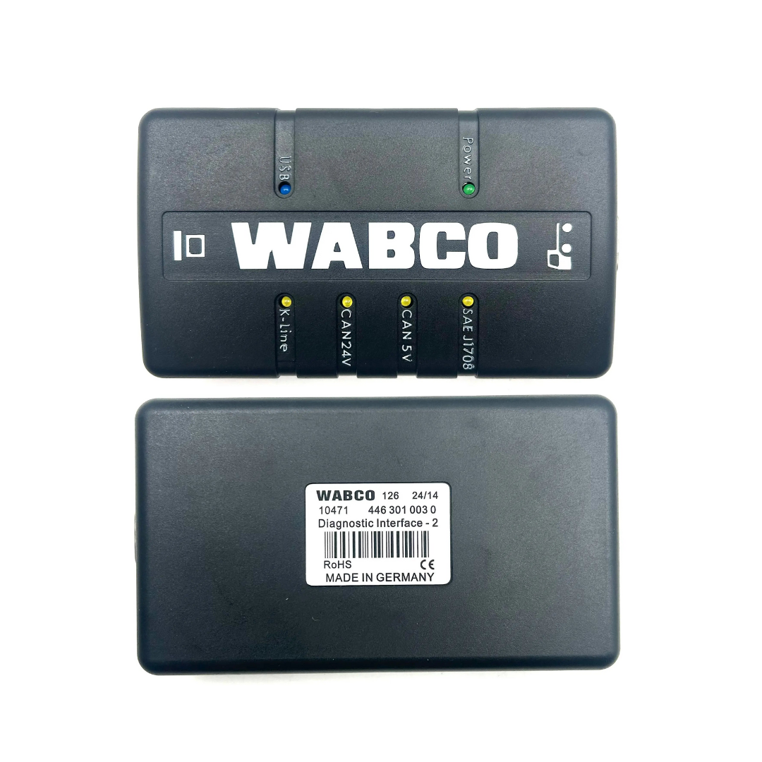 WABCO Diagnostic Kit (WDI) Heavy Duty Truck Scanner – Complete OBD2 Diagnostic Tool for Trucks and Trailers | OBD 2 TRUCK