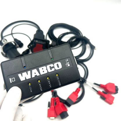 WABCO Diagnostic Kit (WDI) Heavy Duty Truck Scanner – Ferramenta Completa de Diagnóstico OBD2 para Caminhões e Reboques | OBD 2 TRUCK