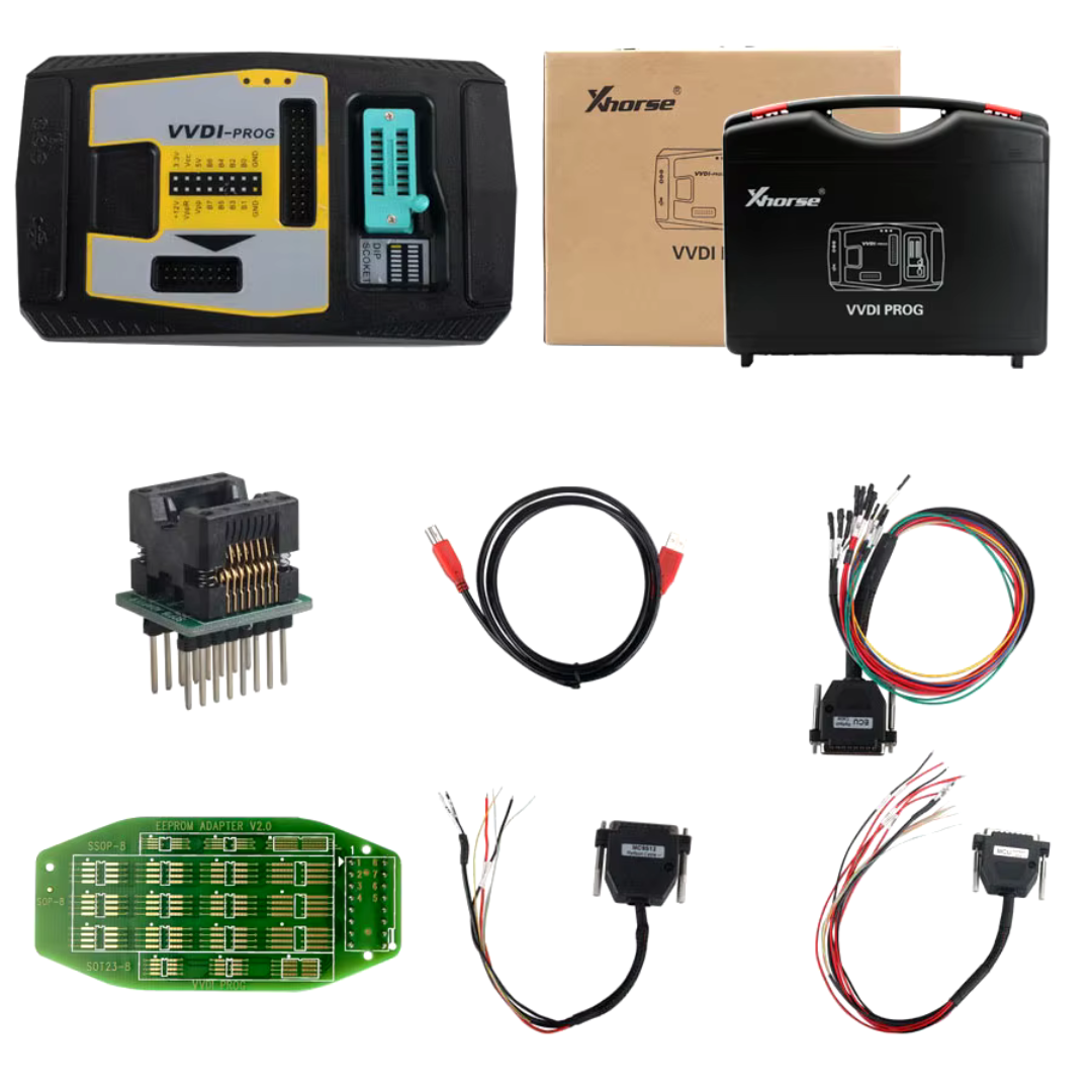 VVDI PROG Programmer - Advanced Programmer for Keys, ECUs and EEPROMs + Free BMW ISN Function | Complete Tool for Automotive Workshops