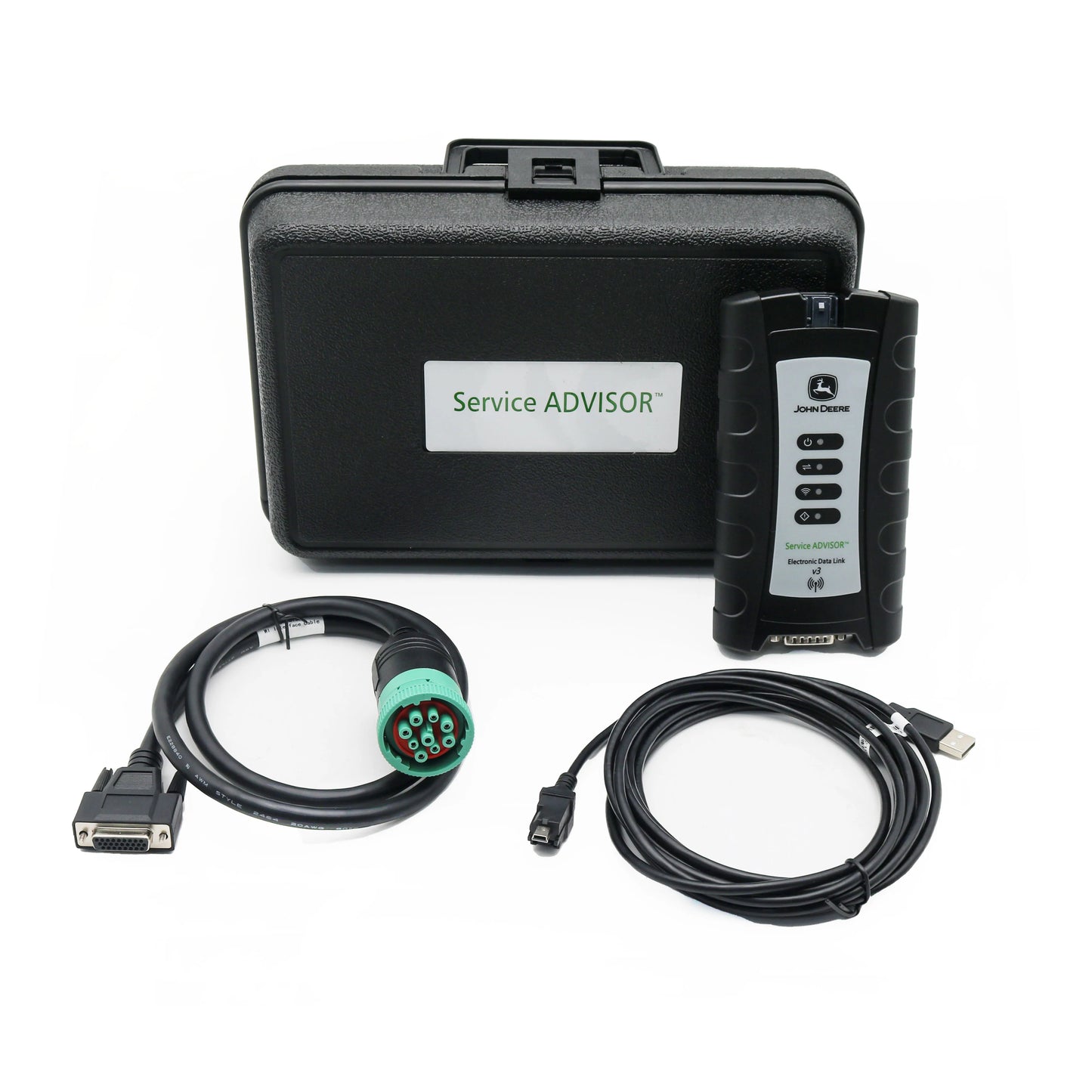 New for John Deere Service Advisor JD EDL V3 Adapter Agricultural Tractor Loader Construction Diagnostic Tool Kit Tester scanner