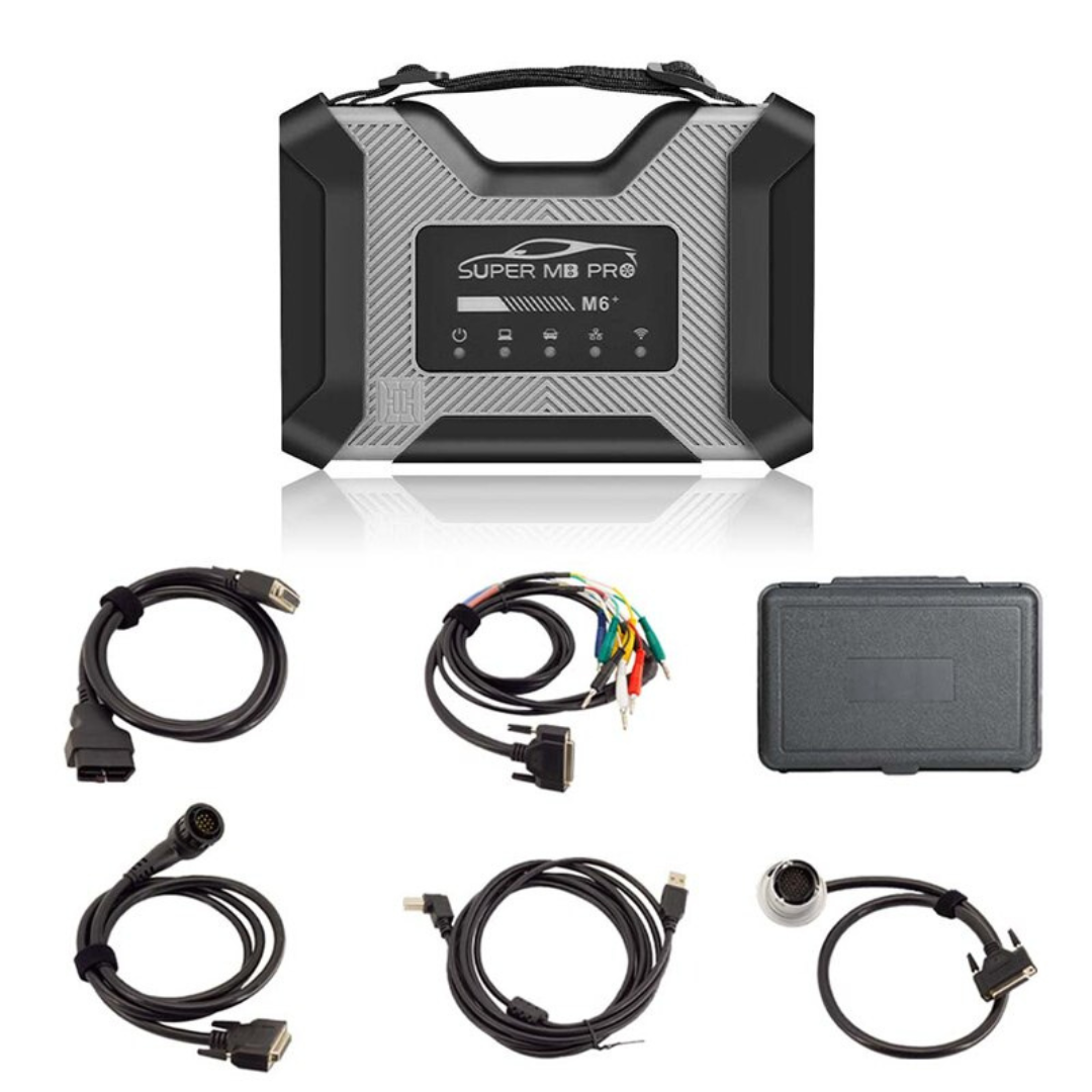 MB Super Pro M6 - Diagnóstico para Mercedes-Benz y soporte para BMW Aicoder/E-Sys